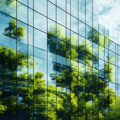 glasses-building-tree-reflection-banner